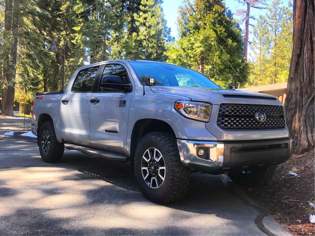 2014-2020 Toyota Tundra Low Profile Ditch Light Brackets/Combo - Cali Raised LED