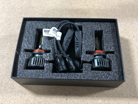 Tri-Color Fog Light Replacement Bulbs and wiring in box - Cali Raised LED