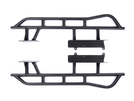 Toyota 4Runner Trail Edition Bolt On Rock Sliders - Cali Raised LED